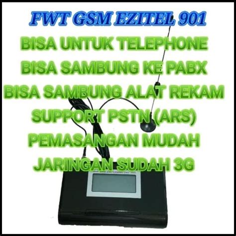 Penghemat telpon  Harga FWT GSM Terminal with PSTN port